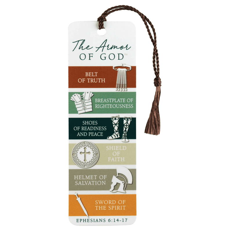 Dicksons Armor of God 6 inch Paper Tussled Bookmark Pack of 12