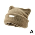 thumbnail image 6 of Winter Cute Cat Ear Plush Hat Warm Beanie Winter Pullover For Women Girl, 6 of 9