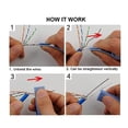 thumbnail image 3 of Wires Pair Separator Tools, Durable Engineer Wire Straightener Plastic Portable  for CAT6 CAT7, 3 of 7
