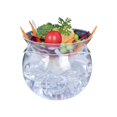 thumbnail image 2 of 1 Juego de Copa Copa para Beber Fruta Triángulo Cóctel para Barra 170 ml kusrkot Capa intermedia de mezcla molecular, 2 of 8