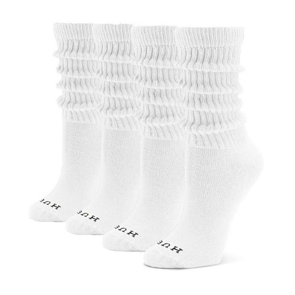 HUE WMN'S Slouch Socks, 4 Pack
