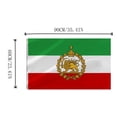 thumbnail image 5 of Double Sided Irans Flag, 2x3 FT Lion and Sun Persian Crown Pattern Printed Large Flags with 2 Brass Grommets, Fade Proof Durable Polyester Iranian Flags, 5 of 5