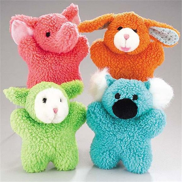 Zanies ZW292 14 Cuddly Berber Baby 8 In Green Lamb