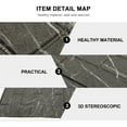thumbnail image 2 of FUTUREORYY Removable Brick Wallpaper Insulated Foam Waterproof Home Decoration 1Set, 2 of 4