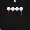 thumbnail image 3 of Inktastic Rainbow Golf Tees Toddler Sweatshirt, 3 of 4