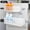 White, variant on Magnetic Shelf for Laundry Storage Hanging Organizer for Washing Machine Metal Magnetic Laundry Organization And Storage for Washer And Dryer Balls Strong Load Bearing Up to 16.5lbs