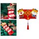 thumbnail image 4 of Sobres rojos plegables de estilo chino, suministros para festivales de cumpleaños. tigres b, 4 of 8