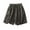 Black, variant on Timegard Womens Cotton Linen Shorts Wide Leg Ruffle Casual Loose Elastic Waist Shorts Summer Fashion