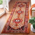 thumbnail image 3 of SAFAVIEH Vintage Hamadan Kimmee Oriental Runner Rug, Red/Orange, 2'3" x 8', 3 of 9
