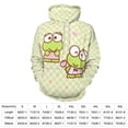 thumbnail image 2 of Keroppi Hoodie 3D Print Pullover Hooded Long Sleeve Sweatshirts Tops Blouse with Pocket for Mens Womens, 2 of 8