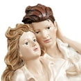 thumbnail image 4 of Romantic Embrace Figurine Honey Young Man Woman Couple Lovers, 4 of 5
