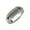 Black Diamond, variant on TriJewels Gemstone Two Toned and High Polished Edges Men Wedding Band (8 mm) in 10K Gold