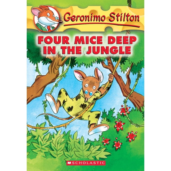 Pre-Owned Four Mice Deep in the Jungle (Geronimo Stilton #5): Volume 5 (Paperback) 0439559677 9780439559676