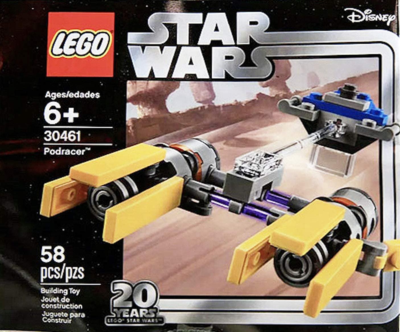 LEGO Star Wars 20th Anniversary Podracer Building Kit 30461 for sale online