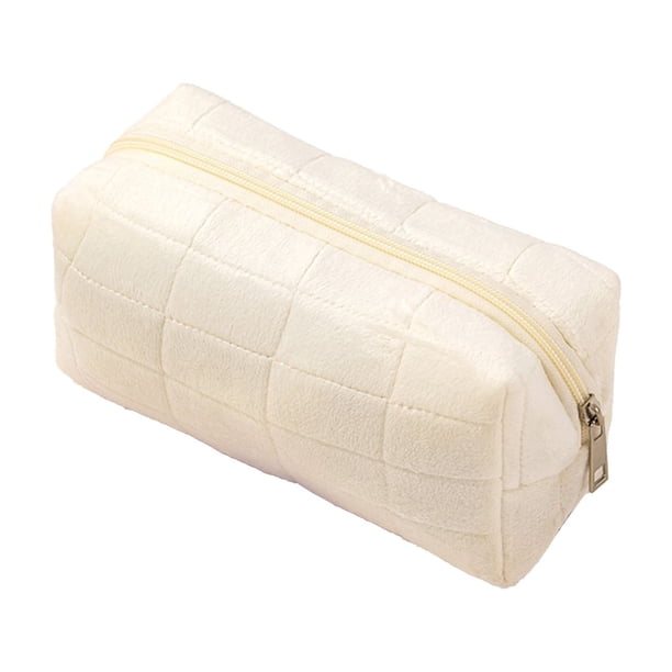 Neceser de viaje suave para cosméticos, organizador de maquillaje portátil, estuche de belleza para cosméticos y artículos de aseo, estuche ligero para bolso o equipaje.