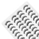 thumbnail image 5 of 20 Pairs Makeup False Lashes Salon Long Curly Thick ThreeDimensional False Eyelashes(25# ), 5 of 5