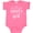 Hot Pink, variant on Inktastic Nanny Girl Granddaughter Girls Baby Bodysuit