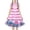 Pink A, variant on 4-14 Years Girls Dresses Ruffle Sleeves Summer Kids Cotton Casual Dress Round Neck Sleeveless Party Swing Festive Dress for Girls Pink 9-10 Years