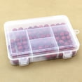thumbnail image 4 of Plastic Organizers Case With 5 Dividers Sturdy Plastic Storage Container For Small Parts And Jewelry With 5 Sections, 4 of 8