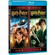Angle View: Harry Potter Double Feature: Years 1 And 2 - The Sorcerer's Stone / The Chamber Of Secrets (Blu-ray) (Widescreen)