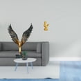 thumbnail image 2 of Estatua de la casa,Estatua de ala hecha a mano,artesanía de resina para cafetería,Escultura de alas extendidas,adorno artesanal,Escultura de pollo,Escultura de pollo,decoración del, 2 of 8