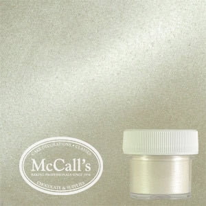 PEARL LUSTER DUST SNOW WHITE SHIMMER 3 G (Edible)