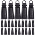 thumbnail image 1 of 25pcs PU Bag Zipper Heads Backpack Zipper Tabs Clothing Luggage Zipper Pull Tabs, 1 of 8