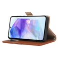 thumbnail image 3 of For Samsung Galaxy A15 5G 4G Wallet Phone Case Shockproof TPU PU Leather Flip Cover with Mirror, Str, 3 of 5