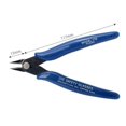 thumbnail image 3 of 1 PCS Mini Nose Cutting Plier Electrical Wire Cable Cutter Metal Side Snips Flush Pliers Convenient Durable Tool Black, 3 of 6