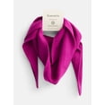thumbnail image 4 of Scenario Women's Solid Knit Kite Scarf, Berry Bright, 4 of 4