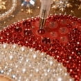 thumbnail image 5 of Christmas Pearl Diamond Art Hanging Ornament Kit, Christmas Pearls Beads Art Craft, Diamond Arts Window Suncatchers, DIY ChristmasSanta Pearls Bead Painting Kit for Home Wall Decor(B), 5 of 7