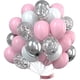 thumbnail image 2 of Juego de Globos PartyWoo Rosa, 60 piezas Globos Rosa y Blanco, Globos Metálicos Plateados, Partywoo PartyWoo, 2 of 2