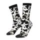 thumbnail image 1 of Balery Cow Skin 1 Calcetas Largas con Estampado para Hombre y Mujer – Suaves y Transpirables, Talla Única (US 5-11), 1 of 6