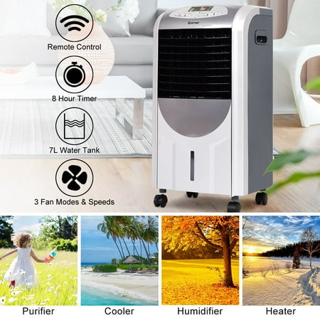 Air purifier cools room