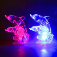 thumbnail image 1 of Söt delfin 7 ändra färger LED nattljus dekoration nattlampa barn barn present, 1 of 5