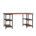 thumbnail image 5 of Weston Home Clayton Desk with 4 Shelves, Oak Finish, 5 of 7