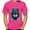 Hot Pink, variant on Big and Tall Shirts for Men T Shirt Round Neck Short Sleeve Animal Printing Street Art Sports Shirt Long Sleeved Tops Mens Pocket T Shirts Mens S Large Long for Men Muscle Custom 2XL