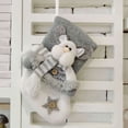 thumbnail image 3 of Bearachild Navidad calcetín chimenea pared interior árbol de Navidad colgante pelusas fiesta atmósferas Festival Año Nuevo decoración bolsa Kits de decoración para fiestas Tipo 2 Animal Bearachild HA069817-06B, 3 of 6