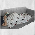 thumbnail image 5 of Casino Soft Flannel Fleece Throw Blanket, Gambling Club Lifestyle Fortune Luck Advertise Minimalistic Design Artwork, Cozy Plush for Indoor and Outdoor Use, 50" x 60", Red Ruby Maroon, by Ambesonne, 5 of 5