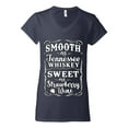 thumbnail image 2 of Wild Bobby Smooth As Tennessee Whiskey Women Standard V-Neck Tee, 2 of 6