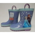 thumbnail image 4 of Disney Blue Purple Frozen 2 Elsa And Ana Rain Boots Girls, 4 of 9