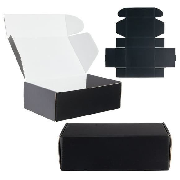 Black Shipping Boxes