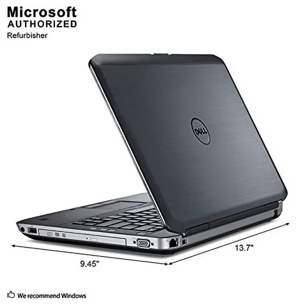 Restored Dell Latitude E5430 14.1 Inch Business High Performace Laptop (Intel Core i5-3320M up to 3.3GHz, 4GB RAM, 320GB HDD, WiFi, DVDRW, Windows 10 Professional) (d)