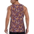 thumbnail image 3 of Gaeub Buffalo Plaid and Butterflys Men's Athletic Tank Top, Workout Sleeveless Shirts, Running Tank Tops for Gym, Running, Training - XX-Large, 3 of 9