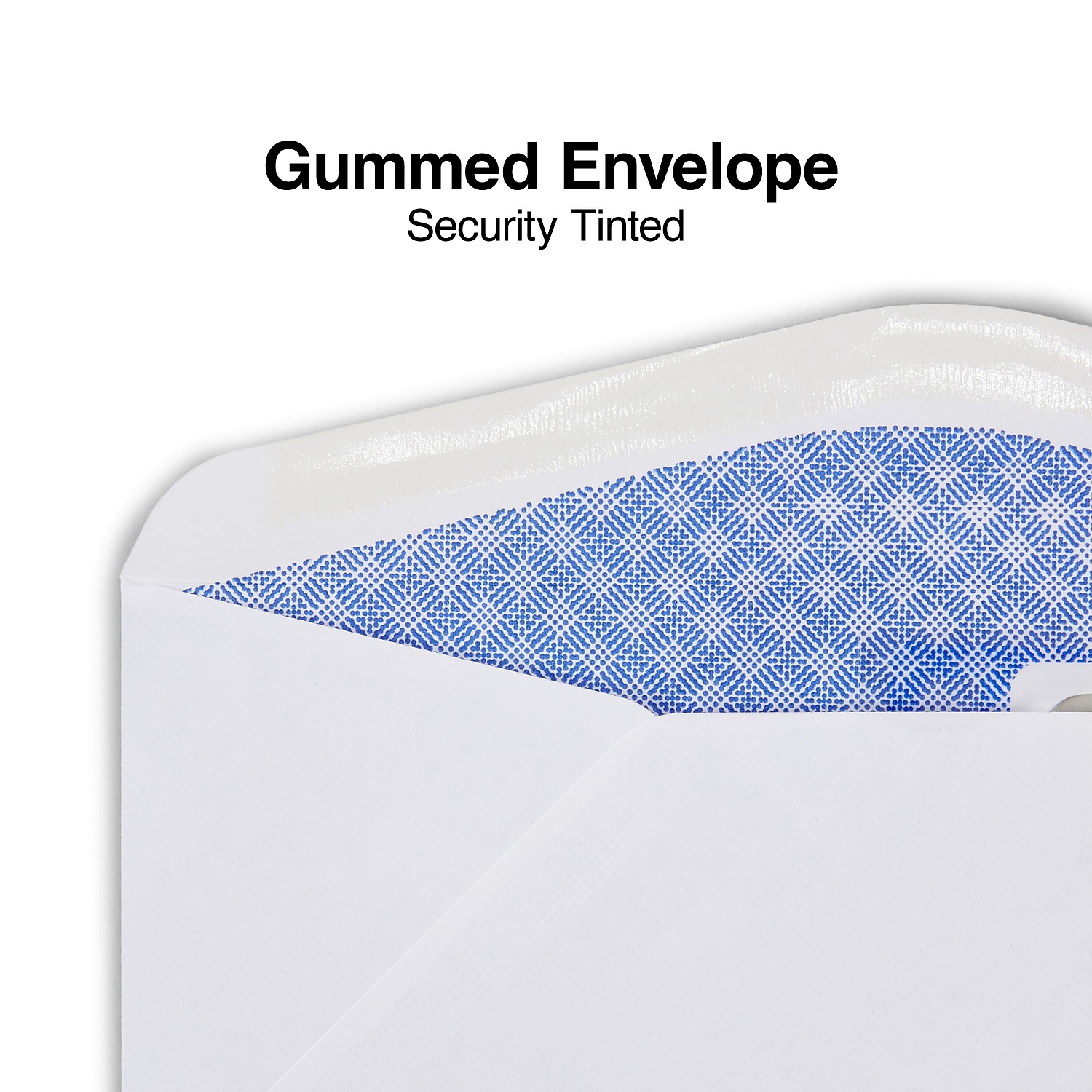 Staples Standard Invoice Dbl Window Security-Tint Gummed #9 Envelopes 500/BX 266759