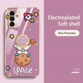 thumbnail image 4 of Funda De Anillo De Reloj Samsung Galaxy A52s A72 A52 A42 A32 A22 A12 4G 5G M22 M12 Impresión Creativa NASA Astronauta Silicona Suave, 4 of 4