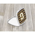 thumbnail image 2 of Letter G Chevron Navy Blue and Gold Compact Mirror CJ1057-GSCM, 2 of 4