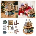 thumbnail image 4 of Adornos Navideños Para Bandejas Adornos Decorativos Para Granjas De Invierno Juego De Bandejas Escalonadas Carteles De Madera Para Granjas Mesa De Cocina Y Hogar, 4 of 8
