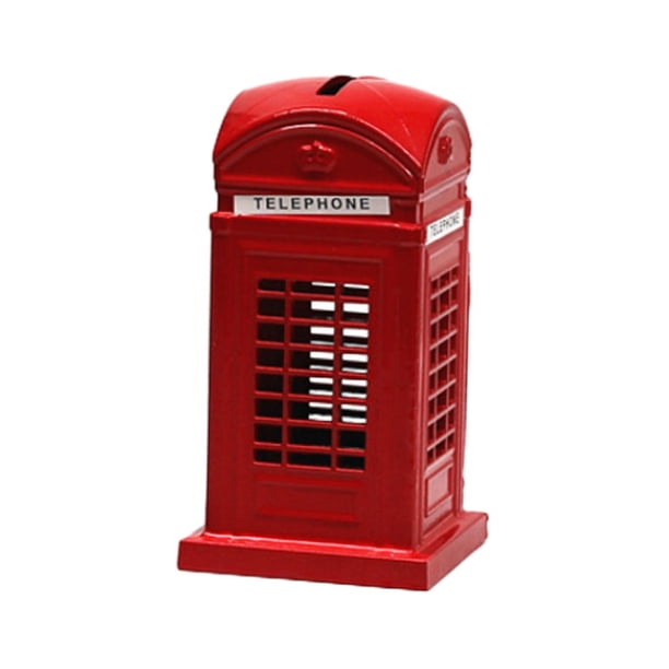 Alcancía Caja de Ahorro de Dinero Decoraciones de Mesa Estatuilla Estatua Escultura Dinero 6cmx12cm