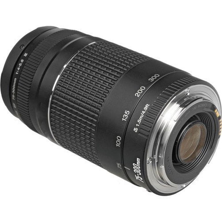 フード付/CANON EF 75-300mm F4-5.6 III USM Canon EF 75-300mm f/4-5.6 III DSLR Camera Telephoto Zoom Lens